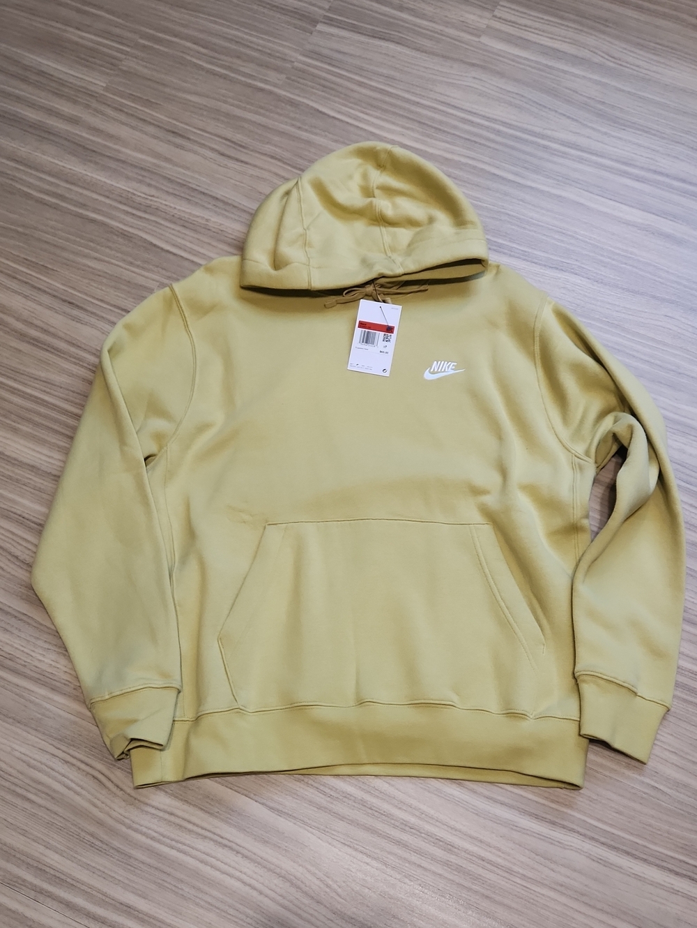 Nike Men’s Gold Yellow Hoodie